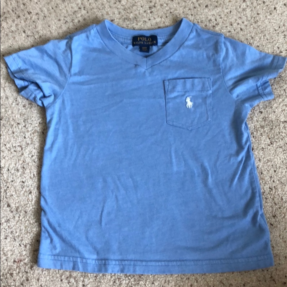 Polo Ralph Lauren Blue Toddler Tee (2T)